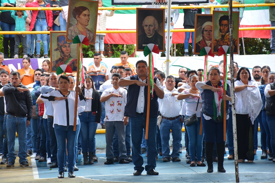 Eventos cívicos para conmemorar el día de la Independencia